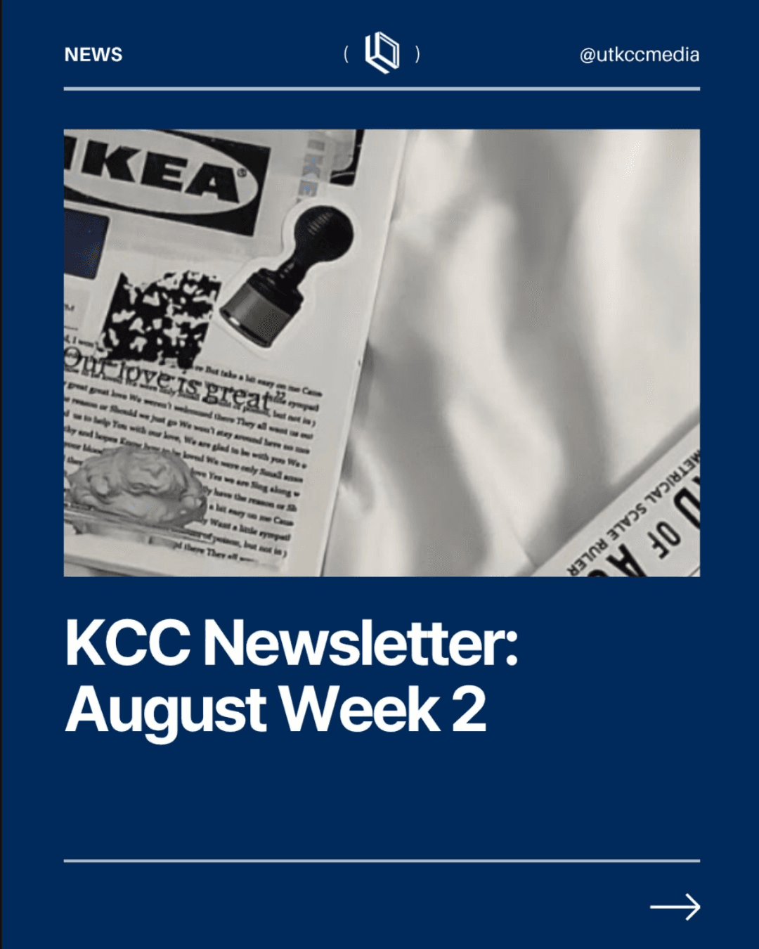 KCC Newsletter August Week 2 표지